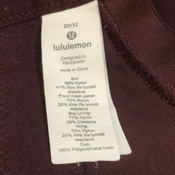 Lululemon Run Times BraArctic Plum - Picture 7 of 8